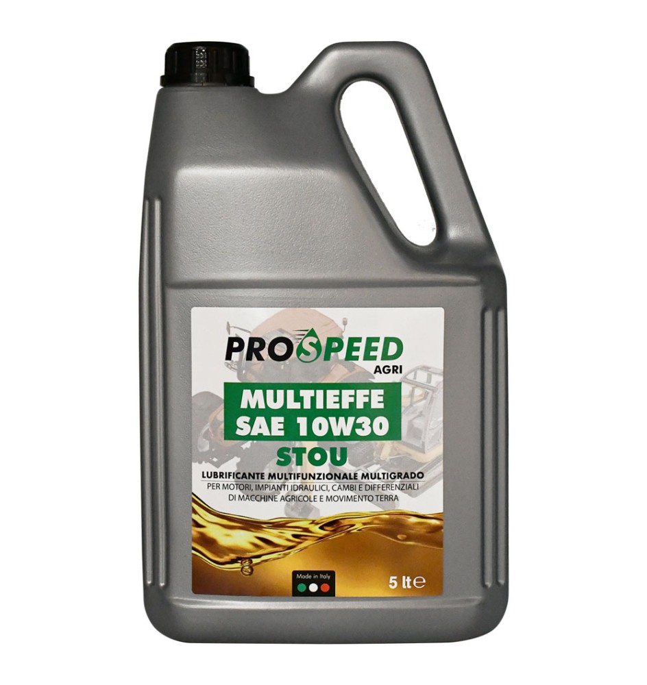 OLIO LUBRIFICANTE PER MACCHINE AGRICOLE 'MULTIEFFE' 20W30 - tipo UTTO