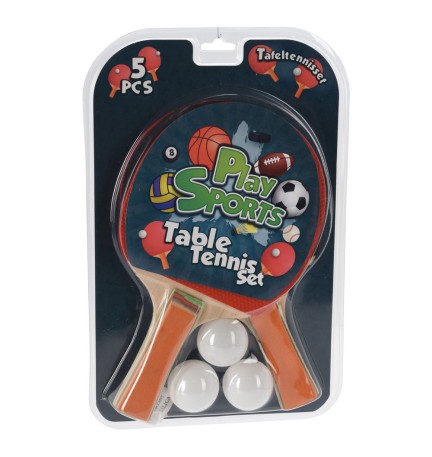 SET PING PONG set 5 pezzi