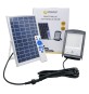 PROIETTORE A LED CON PANNELLO SOLARE 50W (pannello 8W) - cm 20 x 14 x 3 / 600 lumen