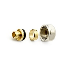ADATTATORE PER TUBO PE-X                                               16 sp 2.0 - 3/4"