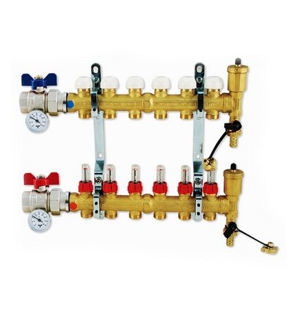 COLLETTORE DI DISTRIBUZIONE SENZA BY PASS                              6 vie