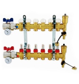 COLLETTORE DI DISTRIBUZIONE SENZA BY PASS                              9 vie