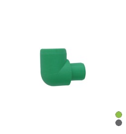 GOMITO LISCIO 90° MF IN POLIPROPILENE Diam. 20