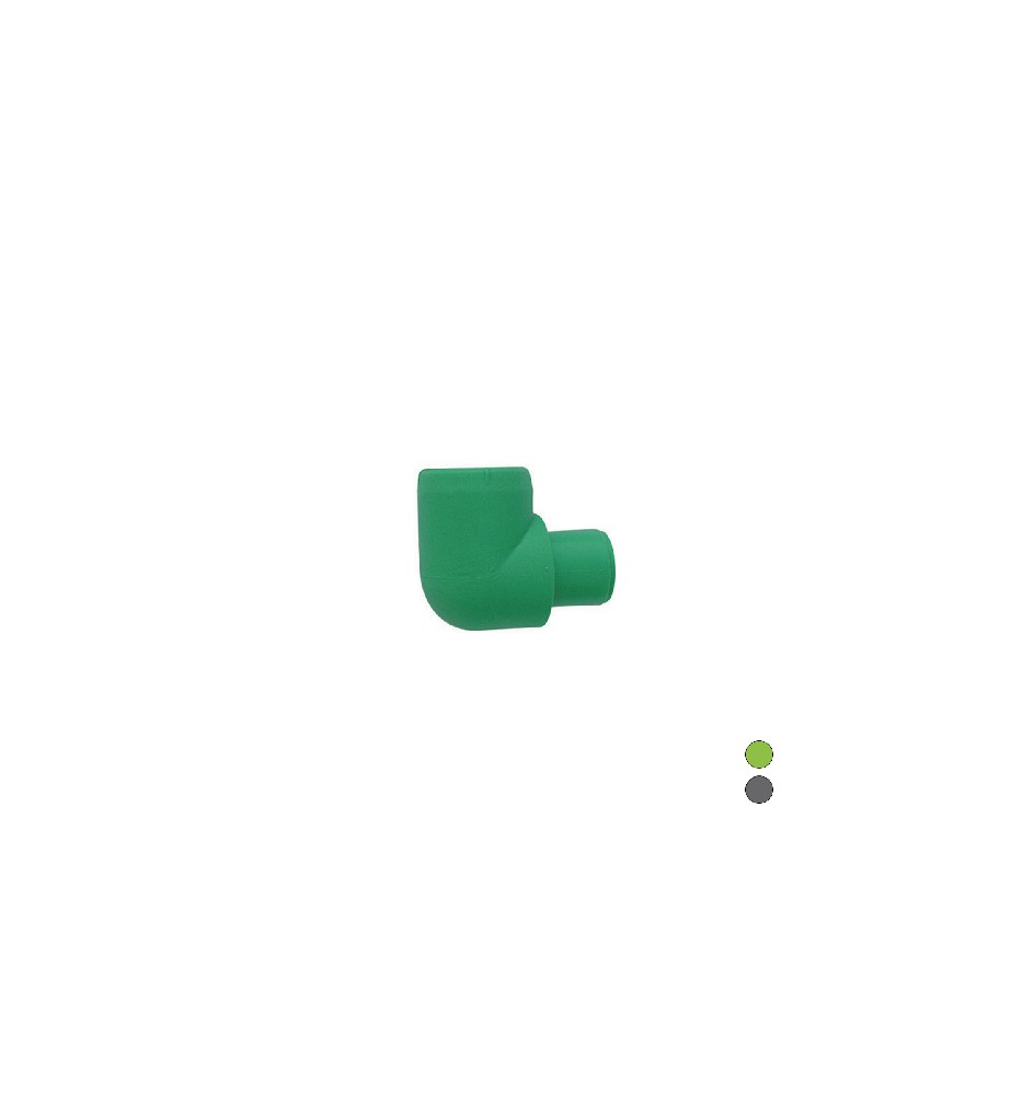 GOMITO LISCIO 90° MF IN POLIPROPILENE Diam. 32