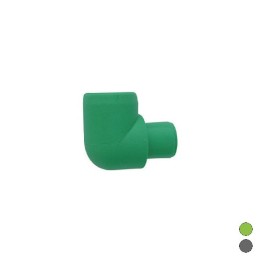 GOMITO LISCIO 90° MF IN POLIPROPILENE Diam. 20 Grigio