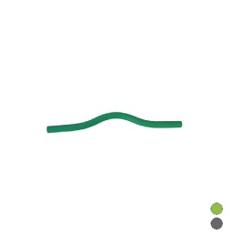 SORPASSO IN POLIPROPILENE Diam. 20 Grigio