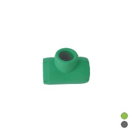 TEE RIDOTTO A 90° LISCIO IN POLIPROPILENE Diam. 40 x 32 x 40