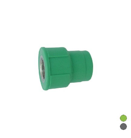 RACCORDO FILETTATO FEMMINA IN POLIPROPILENE 1/2 x Diam. 20