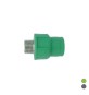 RACCORDO FILETTATO MASCHIO IN POLIPROPILENE 1/2 x Diam. 20 Grigio