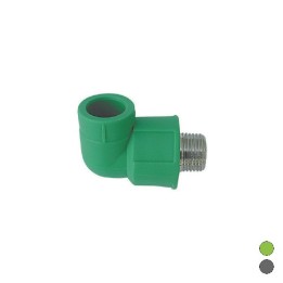GOMITO FILETTATO MASCHIO IN POLIPROPILENE 3/4 x Diam. 25