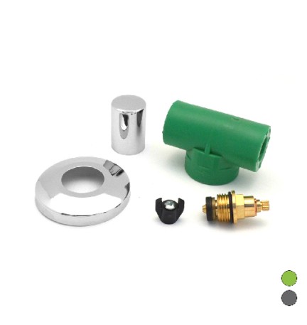 VALVOLA VITONE CON TAPPO E ROSONE Diam. 20