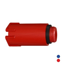 TAPPO PER COLLAUDO TUBAZIONI FILETTO 1/2 Rosso