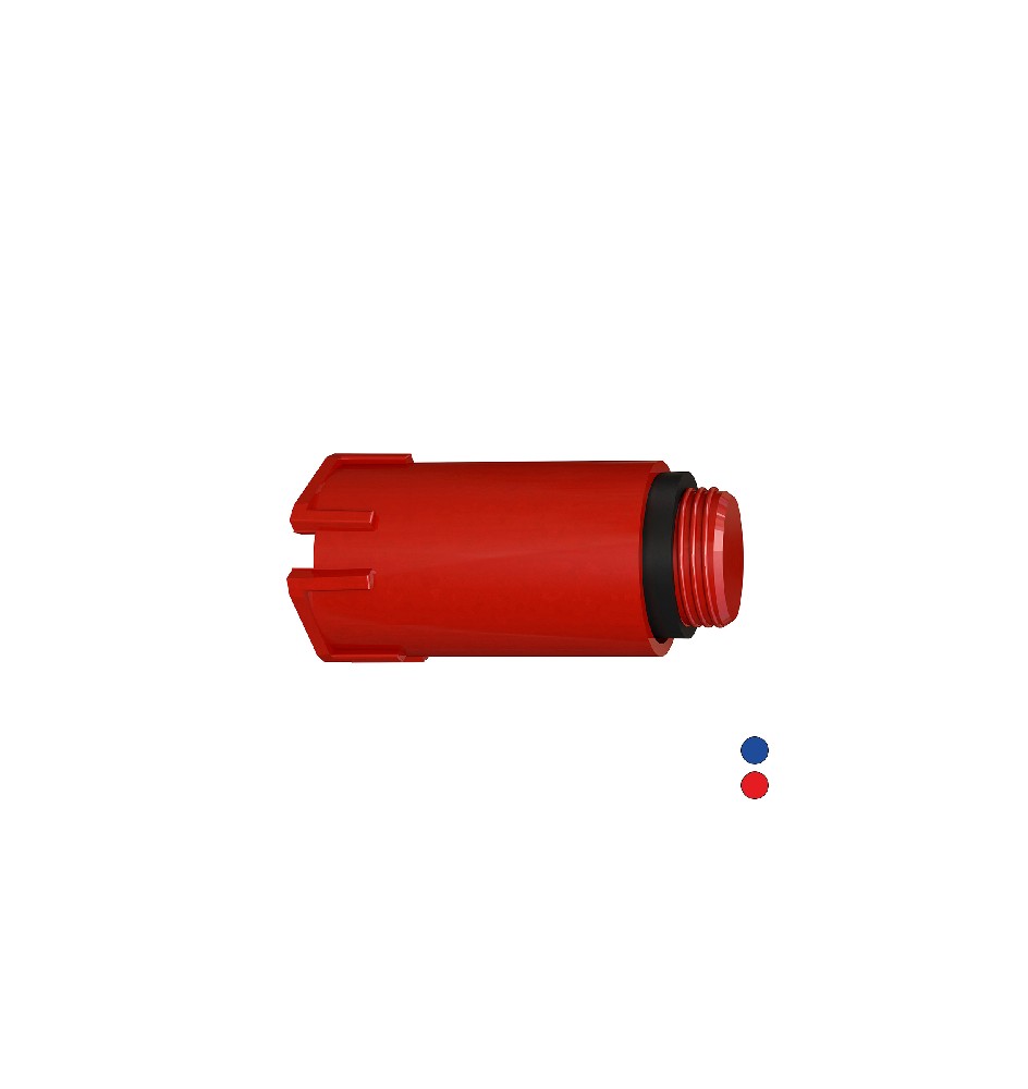 TAPPO PER COLLAUDO TUBAZIONI FILETTO 1/2 Rosso