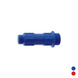 TAPPO DI COLLAUDO IMPIANTO A DOPPIO FILETTO 1/2x3/4 Blu - 1/2 x 3/4