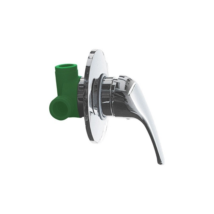MISCELATORE INCASSO DOCCIA IN P.P.R. DIANFLEX Diam. 20