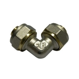 RACCORDO CURVO DOPPIO DFX PER MULTISTRATO Diam. 16 -CONF