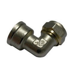 RACCORDO CURVO FEMMINA DFX PER MULTISTRATO Diam. 3/4 x 26 -CONF