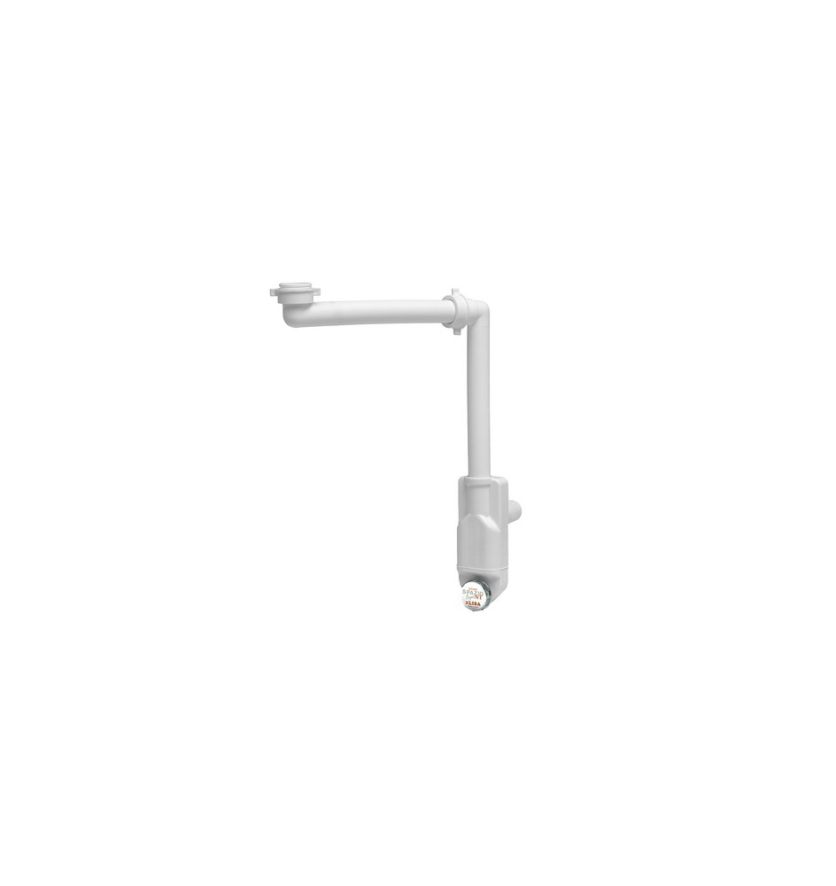 SIFONE SALVASPAZIO ISPEZIONABILE PER LAVABO 1" - 1"1/4 D. 32-40 mm