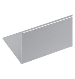 PROFILO PER FAI DA TE ANGOLARE mm 40 x 40 x 1,5 - mt 1 col.argento