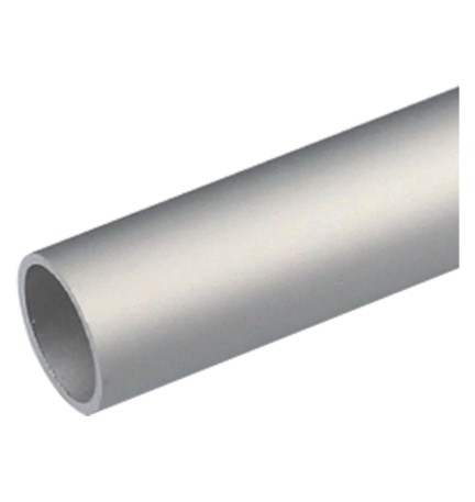 PROFILO PER FAI DA TE TIPO TONDO mm 6 x 1 - mt 1 col.argento