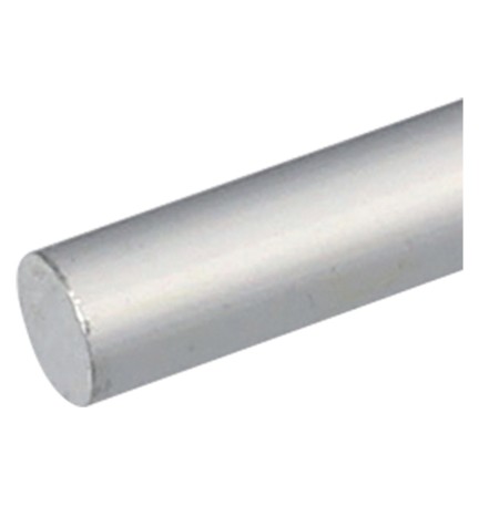 PROFILO PER FAI DA TE TIPO TONDO PIENO Ø mm 10 - mt 1 col.argento