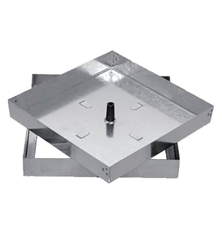 SIGILLO PORTAPAVIMENTO 'LEGGERO' cm 23 x 23 - luce cm 19 x 19