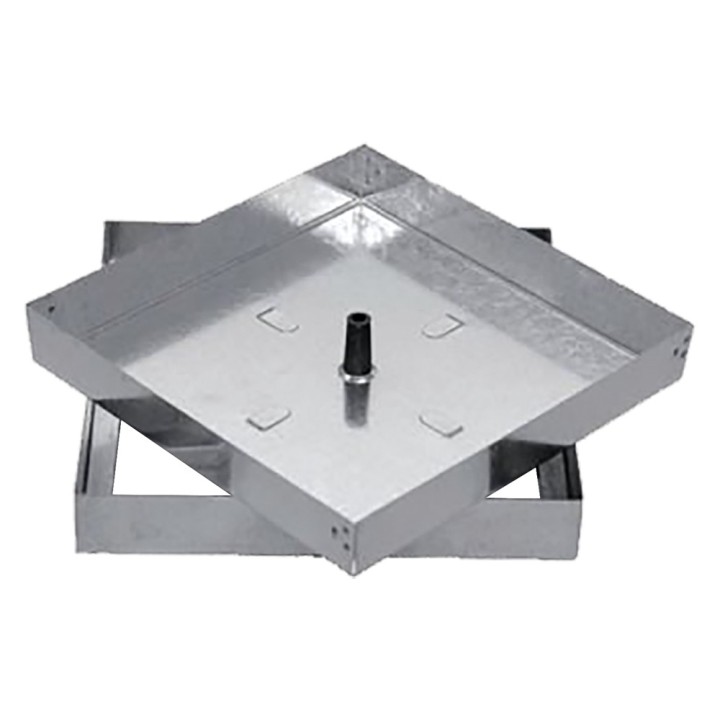 SIGILLO PORTAPAVIMENTO 'LEGGERO' cm 23 x 23 - luce cm 19 x 19