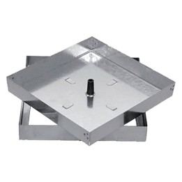 SIGILLO PORTAPAVIMENTO 'LEGGERO' cm 43 x 43 - luce cm 39 x 39
