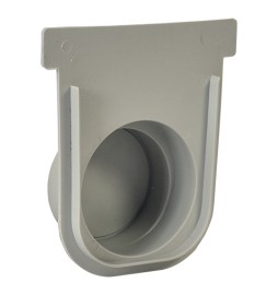 TESTATA IN PVC PER CANALETTA cm 13 x h.14