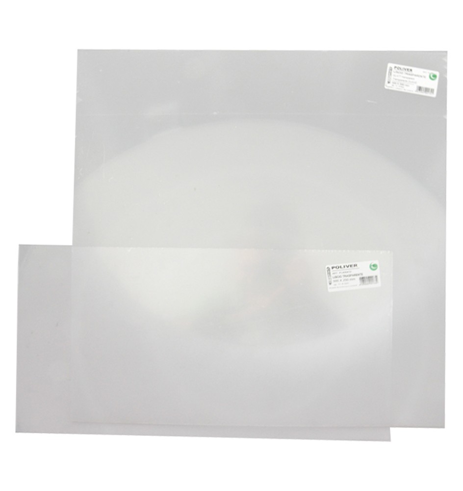 VETRO SINTETICO PRETAGLIATO cm 50x25 - spessore mm. 2