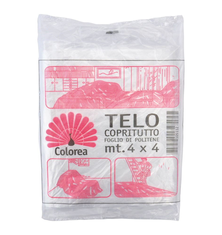 TELO COPRITUTTO MULTIUSO mt 4 x 4 - gr. 150 circa