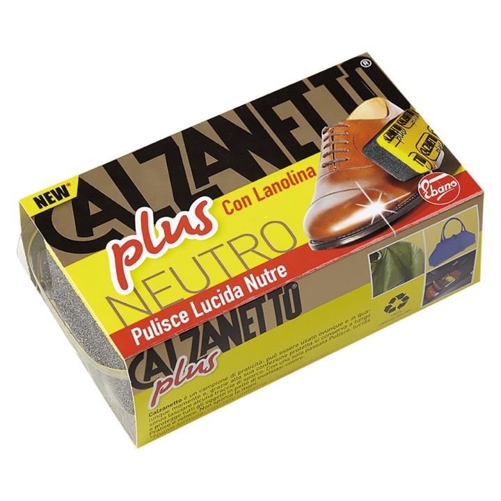 SPUGNA LUCIDA SCARPE 'PLUS' colore nero