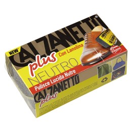 SPUGNA LUCIDA SCARPE 'PLUS' colore marrone