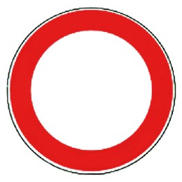 SEGNALE 'DIVIETO DI TRANSITO' fig. 46