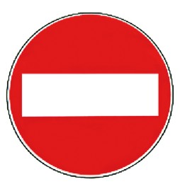 SEGNALE 'SENSO VIETATO' fig. 47