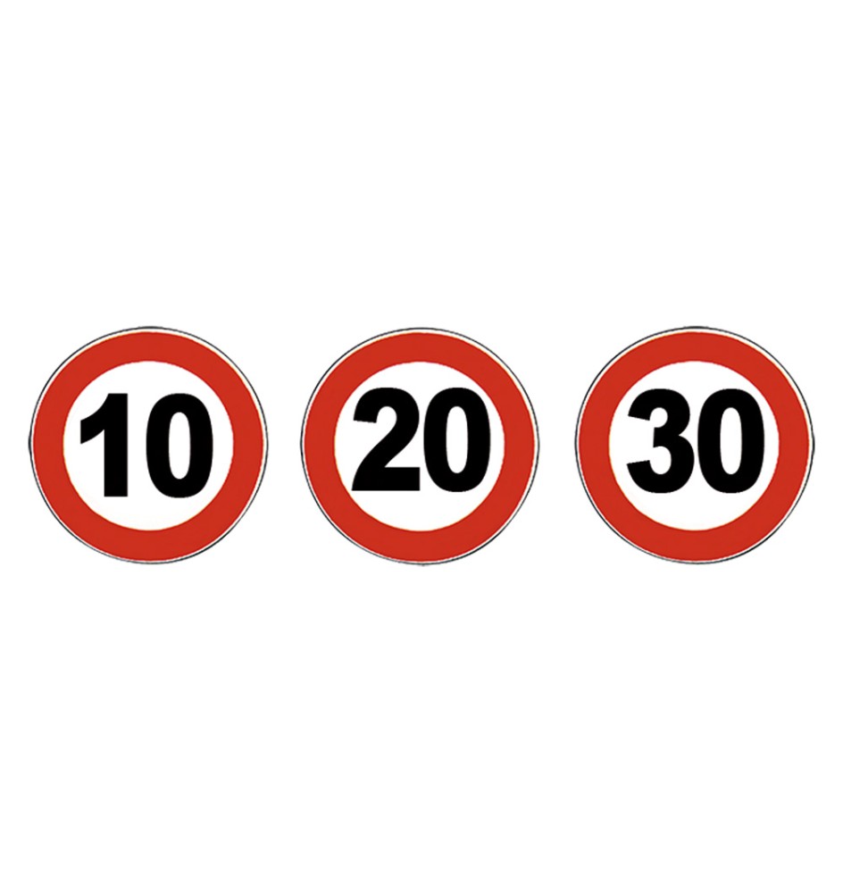SEGNALE 'LIMITE MASSIMO DI VELOCITA'' fig. 50 Km/h 10