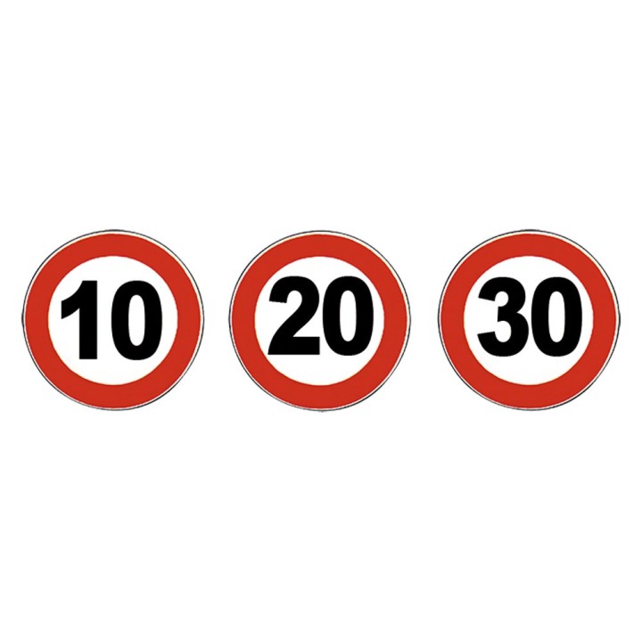 SEGNALE 'LIMITE MASSIMO DI VELOCITA'' fig. 50 Km/h 30
