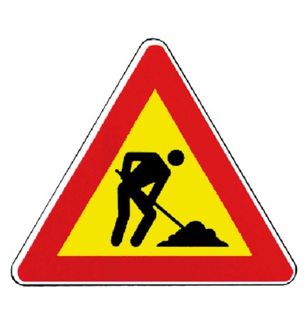 SEGNALE 'LAVORI' fig. 383