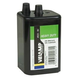BATTERIA PER LAMPADA LAMPEGGIANTE 4R25 - 6 V