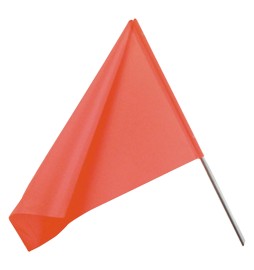 BANDIERA DI SEGNALAZIONE cm 50x35 - colore rosso