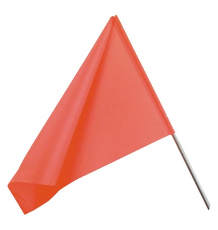 BANDIERA DI SEGNALAZIONE cm 50x35 - colore rosso