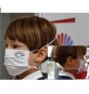 MASCHERINA IGIENICA PROTETTIVA RIUTILIZZABILE 'BAM bianca cm. 20 x 8 - 6/12 anni