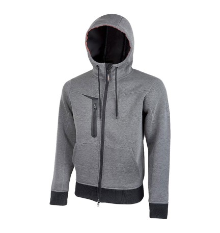 FELPA DA LAVORO 'TASTY' taglia L - grigio