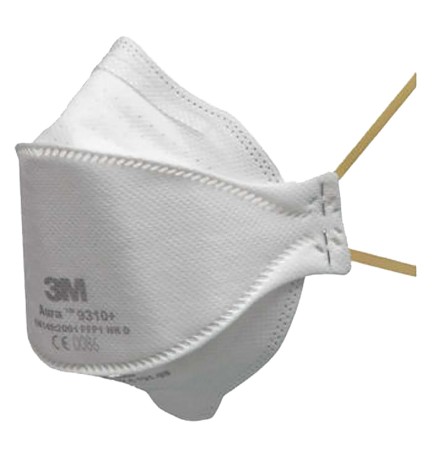 MASCHERA RESPIRATORIA SERIE 9300 AURA 9310+ FF P1