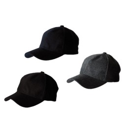 BERRETTO CON VISIERA felpato - 6 pezzi