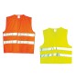GILET ALTA VISIBILITA' taglia L -arancio