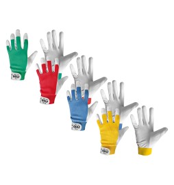 GUANTI FIORE MAIALINO 'BALL' Tg. 8 col blu