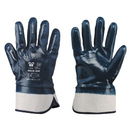 GUANTI NBR MANICHETTA TELA 'BROK 800' Tg. 10 (XL)