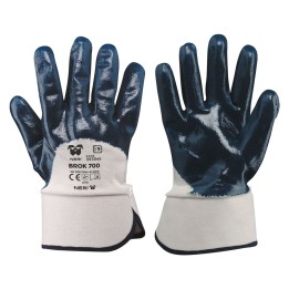 GUANTI NBR MANICHETTA TELA 'BROK 700' Tg. 10
