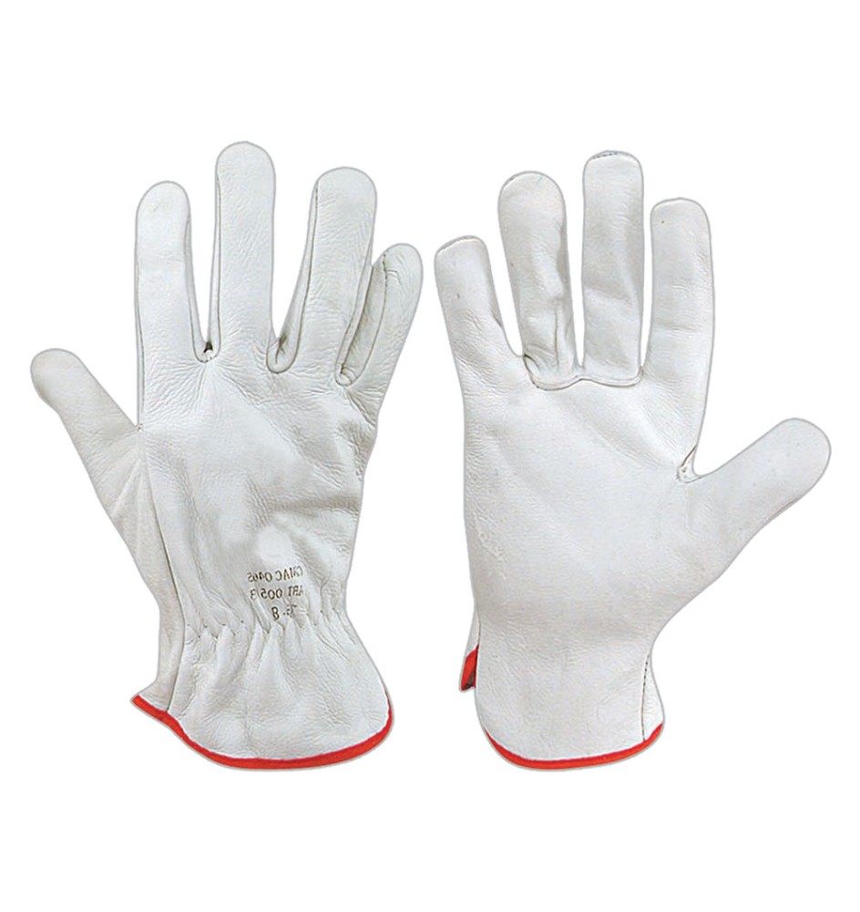 GUANTI PELLE FIORE DI BOVINO Tg. 9